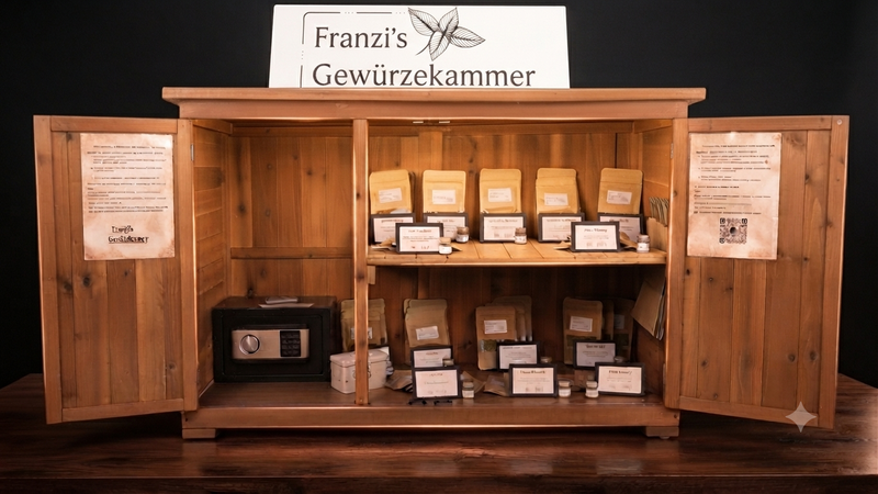 Schrank ganz offen